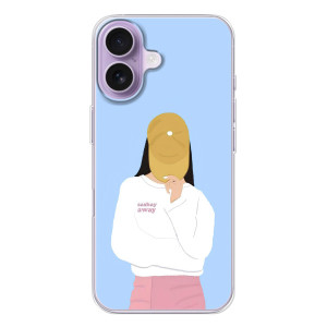 Силіконовый Чохол на iPhone 17 з картинкой Модных девушек – Жовта кепка