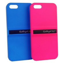 Чехол-подставка Red Angel Soft Touchдля iPhone 5/5s/SE (алюминий) (Голубой)