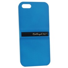 Чехол-подставка Red Angel Soft Touchдля iPhone 5/5s/SE (алюминий) – Голубой