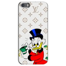 Чехлы для iPhone 5 / 5s / SE - Скрудж МакДак Louis Vuitton (PREMIUMPrint) (Баксы Скрудж)