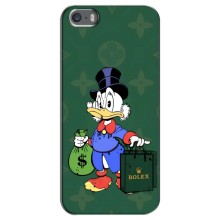 Чехлы для iPhone 5 / 5s / SE - Скрудж МакДак Louis Vuitton (PREMIUMPrint) (Богатая Утка)