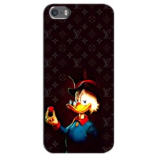 Чехлы для iPhone 5 / 5s / SE - Скрудж МакДак Louis Vuitton (PREMIUMPrint) (Скрудж с бриллиантом)