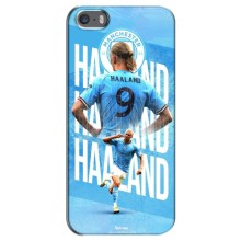 Чехлы с принтом для iPhone 5 / 5s / SE Футболист – Erling Haaland
