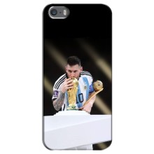 Чехлы Лео Месси Аргентина для iPhone 5 / 5s / SE (Кубок Мира)
