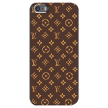 Чехлы Луи Витон для iPhone 5 / 5s / SE (AlphaPrint - LOUIS VUITTON) (фон LOUIS VUITTON)