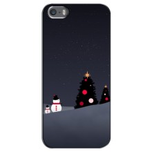 Чехлы на Новый Год iPhone 5 / 5s / SE – Снеговички