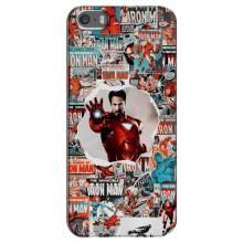 Чохли з героями Марвел iPhone 5 / 5s / SE (VPrint)
