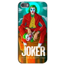 Чехлы с картинкой Джокера на iPhone 5 / 5s / SE
