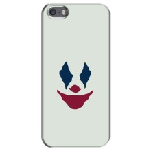 Чехлы с картинкой Джокера на iPhone 5 / 5s / SE – Лицо Джокера