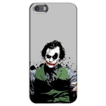 Чехлы с картинкой Джокера на iPhone 5 / 5s / SE (Взгляд Джокера)