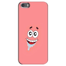 Чохли з Патріком на iPhone 5 / 5s / SE (Мордочка Патріка)