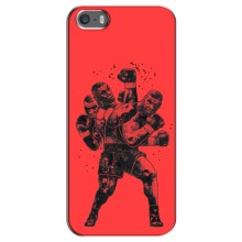 Чехлы с принтом Спортивная тематика для iPhone 5 / 5s / SE – Тайсон Бокс