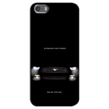 Чехлы с тематикой "Крутые машины" на iPhone 5 / 5s / SE (Черный Land Rover)