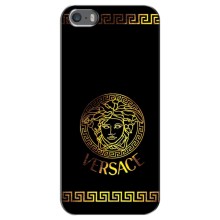 Чехлы VERSACE для Айфон 5 / 5с / СЕ (PREMIUMPrint) (Logo Versace)