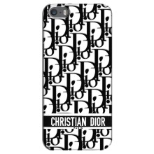 Чехол (Dior, Prada, YSL, Chanel) для iPhone 5 / 5s / SE (Christian Dior)