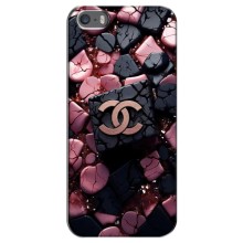 Чохол (Dior, Prada, YSL, Chanel) для iPhone 5 / 5s / SE – Шанель