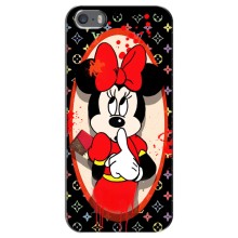 Чехол Disney Mouse iPhone 5 / 5s / SE (PREMIUMPrint) (Минни Маус ЛВ)