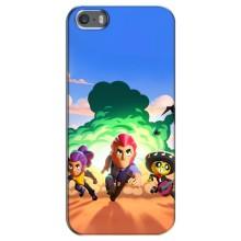 Чехол для iPhone 5 / 5s / SE Бравл Старс (VPrint)