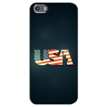 Чехол Флаг USA для iPhone 5 / 5s / SE (USA)