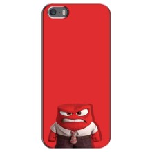 Чехол Головоломка для iPhone 5 / 5s / SE - (AlphaPrint) (Гнев)