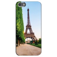 Чохол Ейфелева Вежа iPhone 5 / 5s / SE - (AlphaPrint) (Дорога до Парижу)