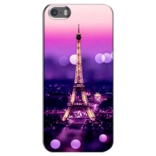 Чехол Эйфелева Башня для iPhone 5 / 5s / SE - (AlphaPrint) (Париж Башня)