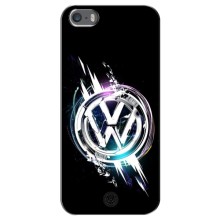 Чохол "Фольксваген" для iPhone 5 / 5s / SE – Volkswagen на чорному