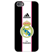 Чехол для iPhone 5 / 5s / SE с принтом (Лого Real Madrid)