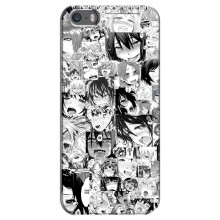 Анимешный чехол для iPhone 5 / 5s / SE (Ahegao manga)