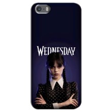 Силиконовый чехол с картинкой для iPhone 5 / 5s / SE (Wednesday)