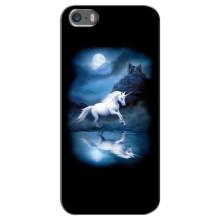 Чехол Unicorn на iPhone 5 / 5s / SE (Единорог)