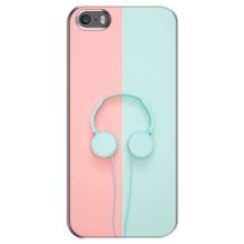 Дівчачий Чохол для iPhone 5 / 5s / SE (Навушники)
