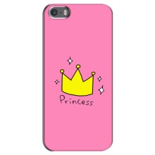 Девчачий Чехол для iPhone 5 / 5s / SE (Princess)