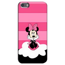 Эксклюзивный чехол для iPhone 5 / 5s / SE (AlphaPrint - Мультяшные) – Девочка Maus