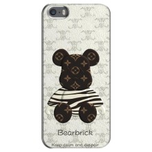 Крутые Чехлы Луи Виттон для iPhone 5 / 5s / SE (AlphaPrint) (Медведь LV)