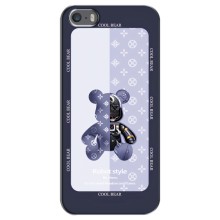 Крутые Чехлы Луи Виттон для iPhone 5 / 5s / SE (AlphaPrint) (Медвежонок LV)