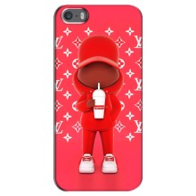 Крутые Чехлы Луи Виттон для iPhone 5 / 5s / SE (AlphaPrint) (Модный стиль)