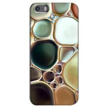 Мраморный чехол на iPhone 5 / 5s / SE (VPrint) – Радужный Мрамор