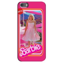 Силиконовый Чехол Барби Фильм на iPhone 5 / 5s / SE (Барби Марго)