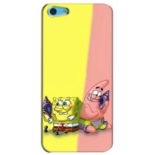 Чехлы с Патриком на iPhone 5c (Звонок)