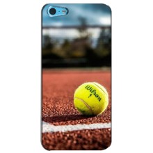 Чехлы с принтом Спортивная тематика для iPhone 5c (Теннисный корт)
