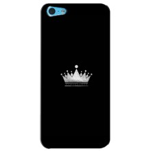 Чехол (Корона на чёрном фоне) для Айфон 5с – Белая корона
