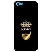 Чехол (Корона на чёрном фоне) для Айфон 5с (KING)