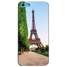Чехол Эйфелева Башня для iPhone 5c - (AlphaPrint) (Дорога в Париж)