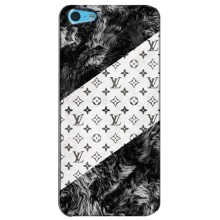 Чохол Стиль Louis Vuitton на iPhone 5c (LV на білому)