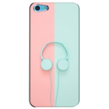Дівчачий Чохол для iPhone 5c (Навушники)