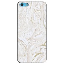 Мраморний чехол на iPhone 5c (VPrint) (Білий мрамор)