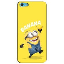 Мультяшный принт на Чехол для Айфон 5с (Banana)