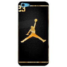 Силиконовый Чехол Nike Air Jordan на Айфон 5с (Джордан 23)