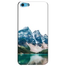 Силиконовый чехол с КАРТИНКАМИ лето для iPhone 5c (AlphaPrint) (Гори)